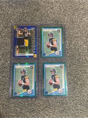 Steelers Will Howard Rookie Lot (4)